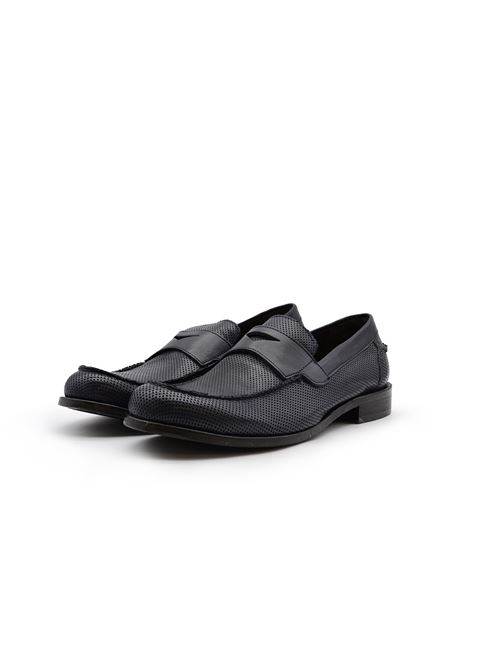 MOCASSINO LASERATO BLU JP DAVID | 2580/1PAPUABLU